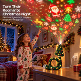 TibaToes™ ChristmasGlow Tree Projector Light