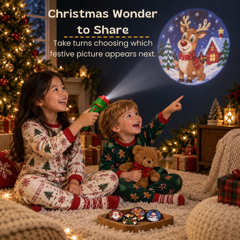 TibaToes™ Christmas Story Flashlight Projector