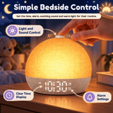 TibaToes™ SunriseGlow Sound Alarm Clock