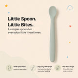 TibaToes™ SoftStart Silicone Baby Feeding Spoon