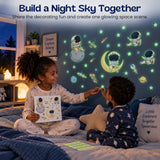TibaToes™ Astronaut Night Glow Stickers