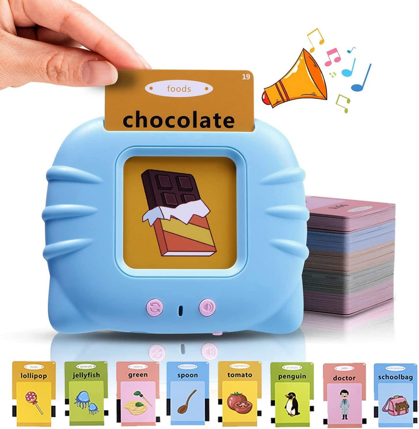 TibaToes™ Montessori Spreekende Flashcards