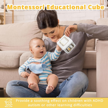 TibaToes™ Montessori Upptagen Kub