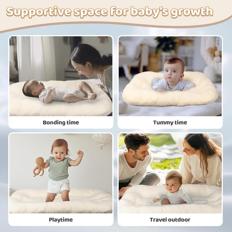 TibaToes™ SnuggleNest Baby Lounger