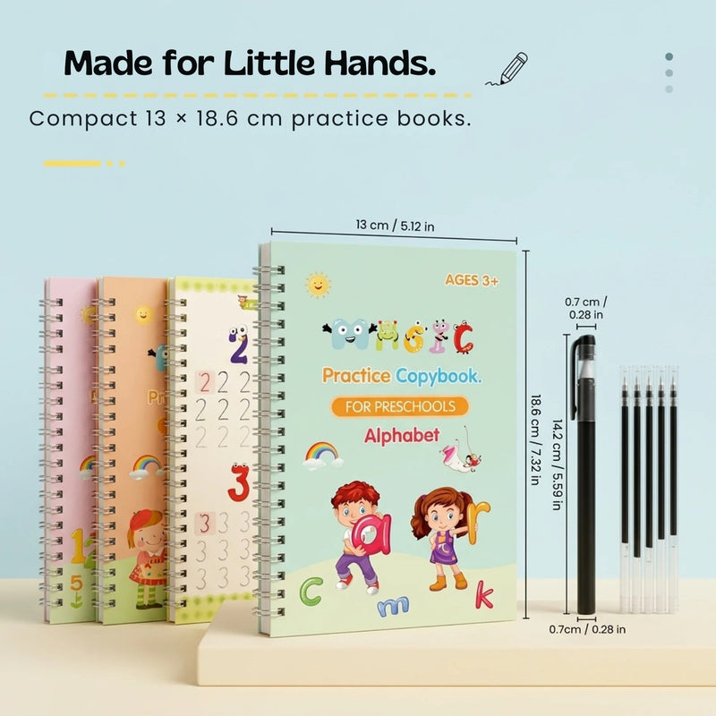 TibaToes™ Magic Practice Copybook Set