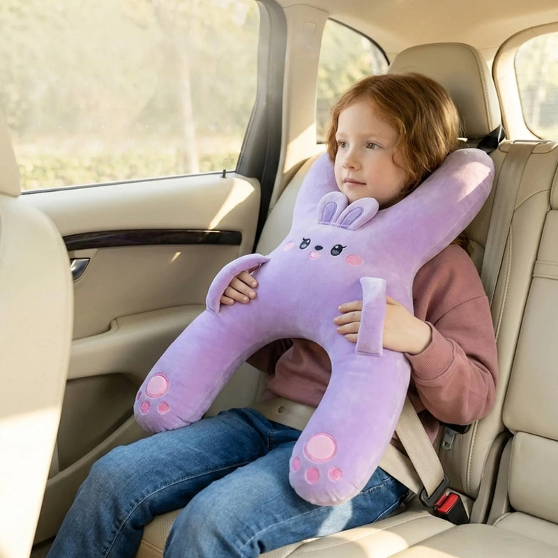 TibaToes™ HugRide Kids Travel Neck Pillow