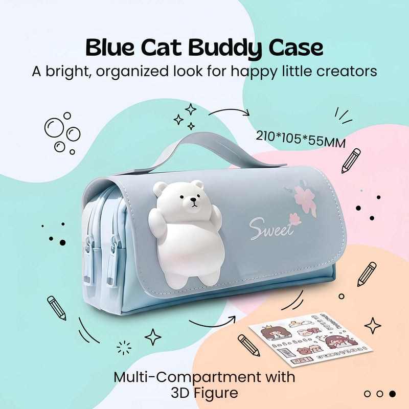 TibaToes™ BuddyPack Large Pencil Case