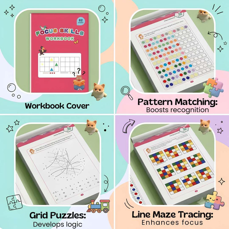 TibaToes™ FocusQuest Activity Workbook
