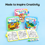 TibaToes MagicSplash Water Coloring Book