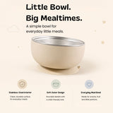 TibaToes™ BearGrip Stainless Steel Suction Bowl