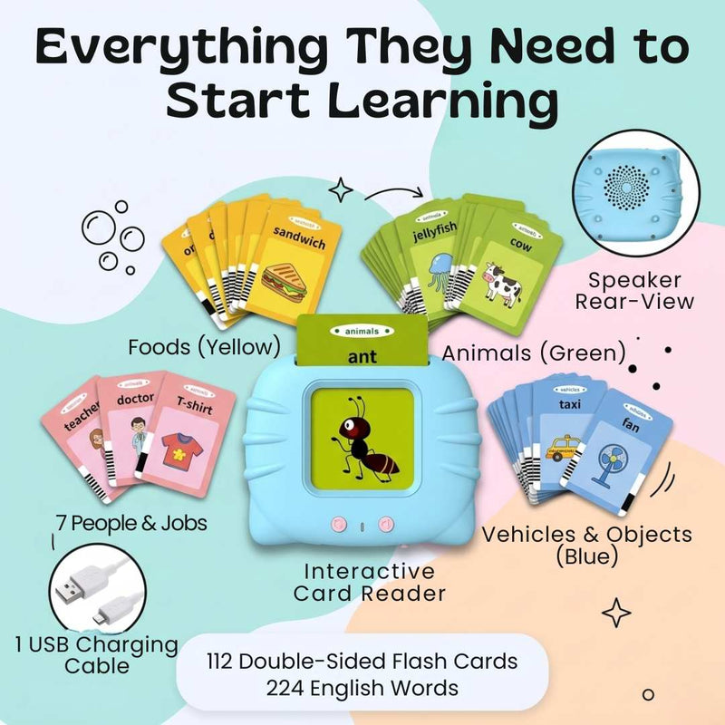 TibaToes™ Montessori Talande Flashcards