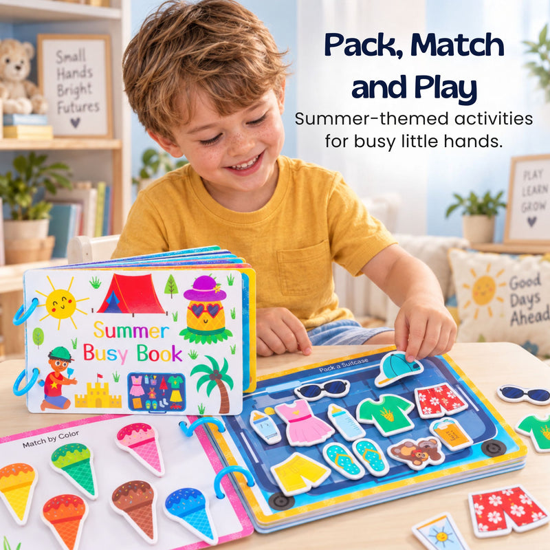TibaToes™ Winter Busy Book