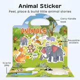 TibaToes™ CarryScene Reusable Sticker Book