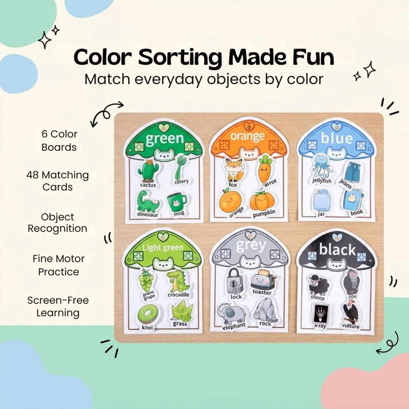 TibaToes™ Color Match Sticker Book