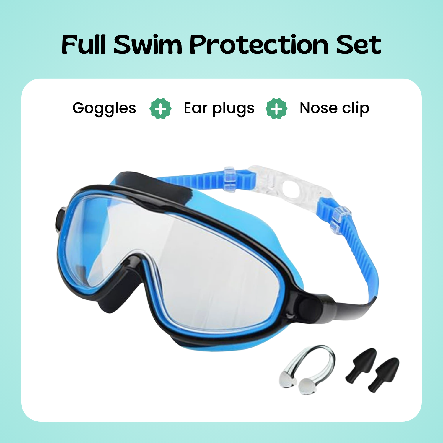 TibaToes™ Clip-On Swim Goggles