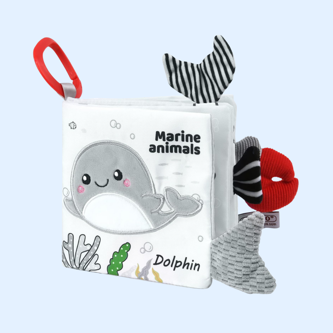 TibaToes™ Soft Educational Book