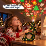 TibaToes™ ChristmasGlow Tree Projector Light