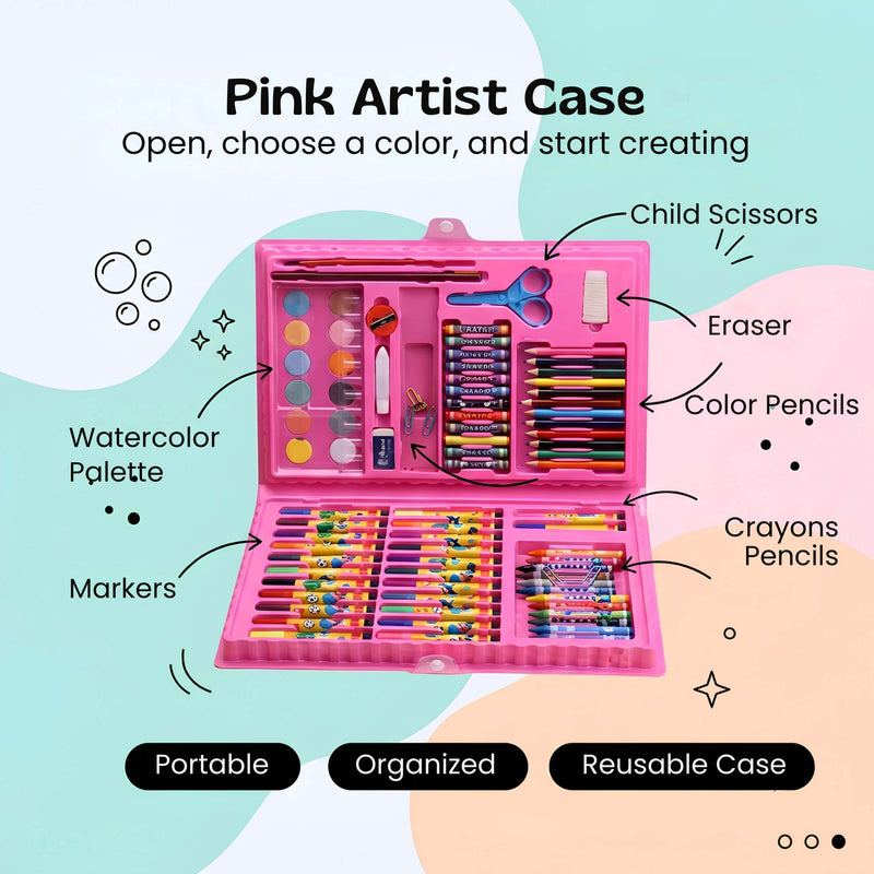 TibaToes™ MegaArtist 86-Piece Creative Art Set