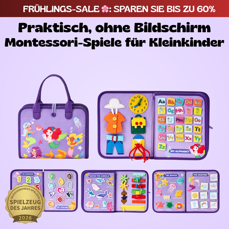 TibaToes™ Montessori-Aktivitätsbrett