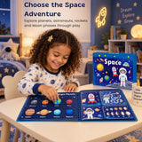 TibaToes™ Space & Body Quiet Book