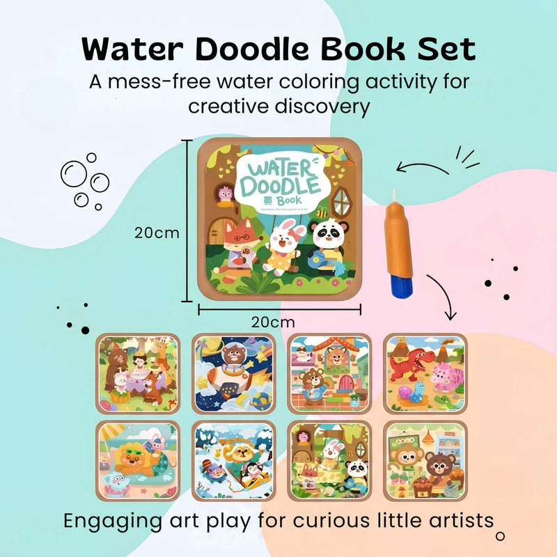 TibaToes™ WaterDoodle Reusable Drawing Book