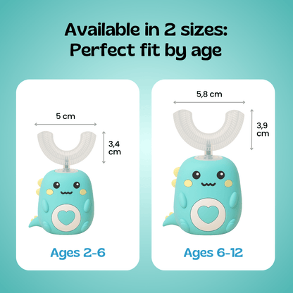 TibaToes™ EasyBrush 360° Ultrasonic Toothbrush