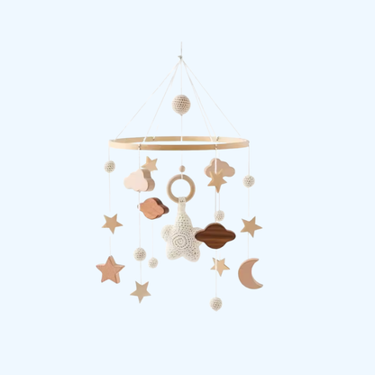 TibaToes™ Wooden Baby Mobile