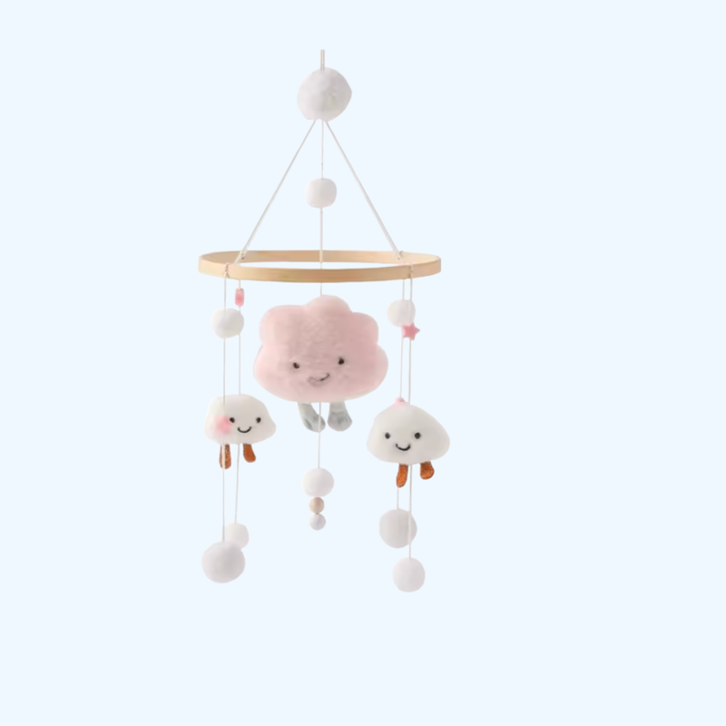 TibaToes™ Wooden Baby Mobile