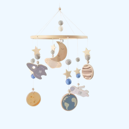 TibaToes™ Wooden Baby Mobile