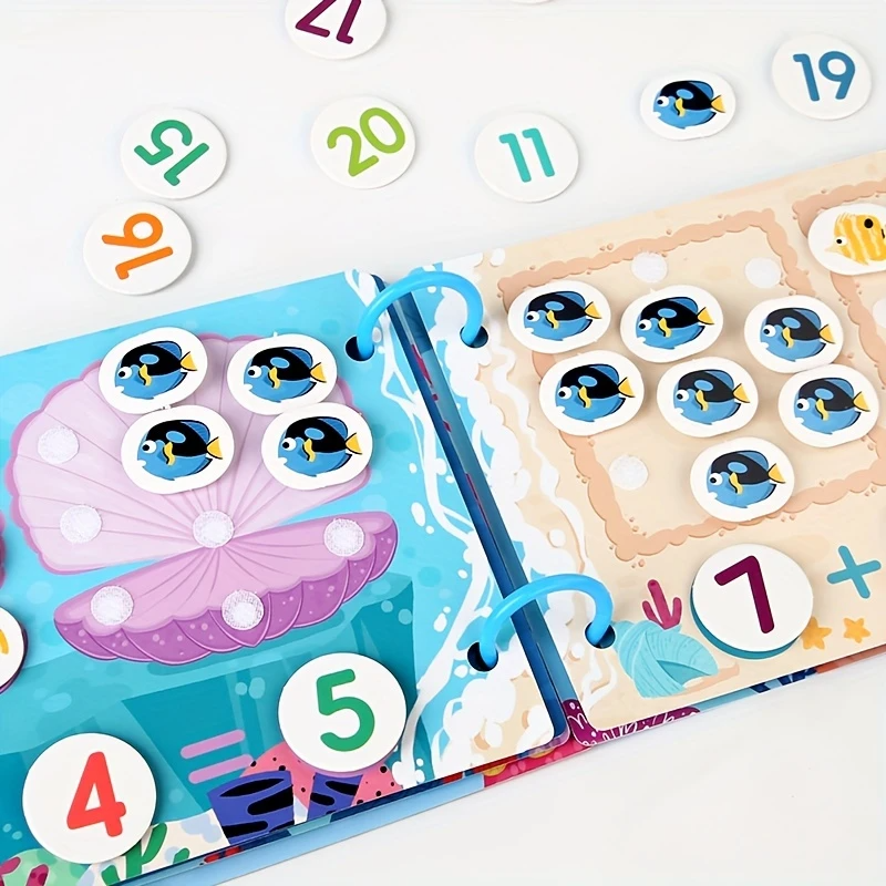 TibaToes™ Montessori Busy Book