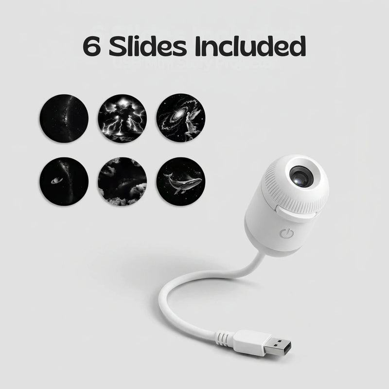 TibaToes™ GalaxyGlow Slide Projector Night Light