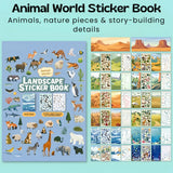 TibaToes™ WildScene Sticker Adventure Book