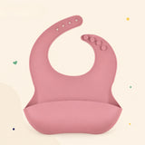 TibaToes™ PandaEar Silicone Catch Bib