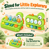 TibaToes™ Dino Pop-Up Switch Toy