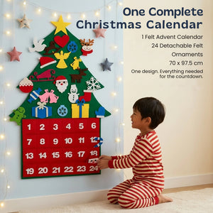TibaToes™ Felt Christmas Countdown Tree photo 8