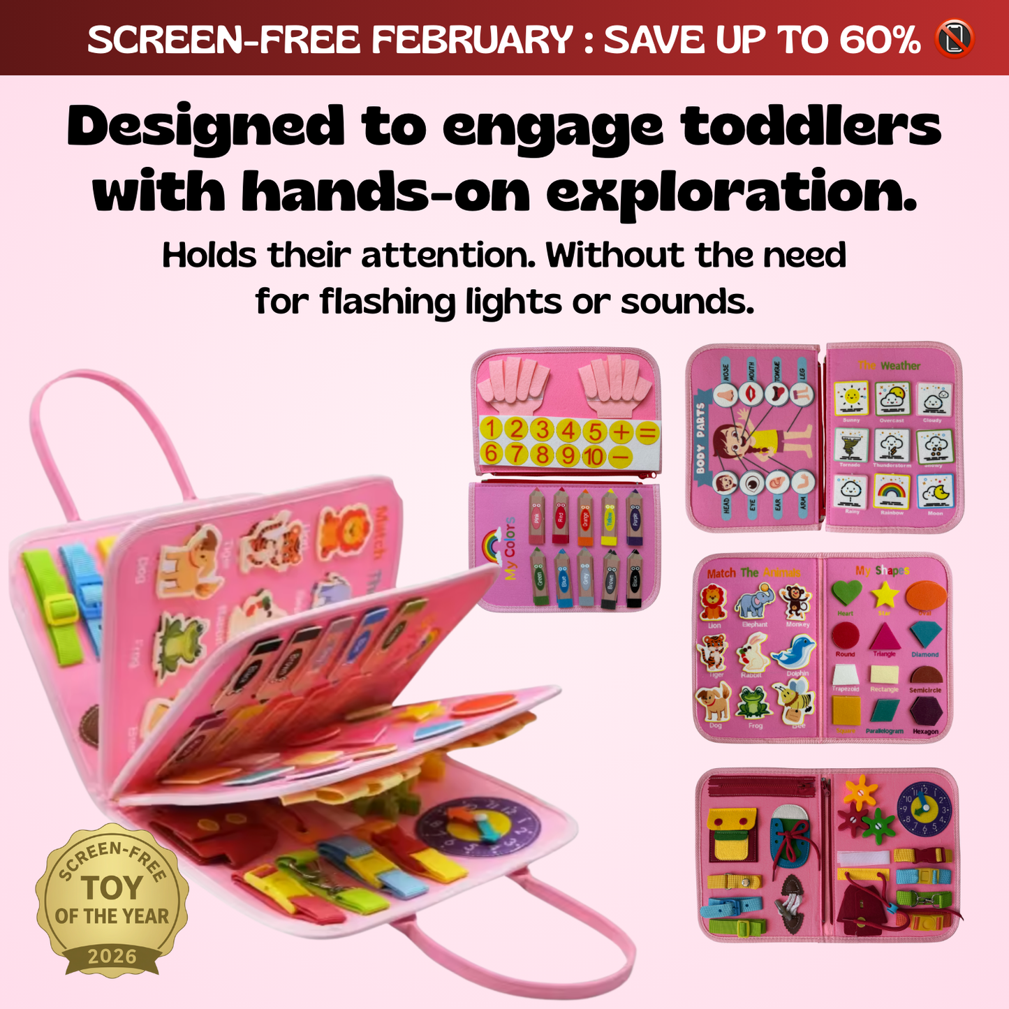 TibaToes™ Montessori-leksak för småbarn