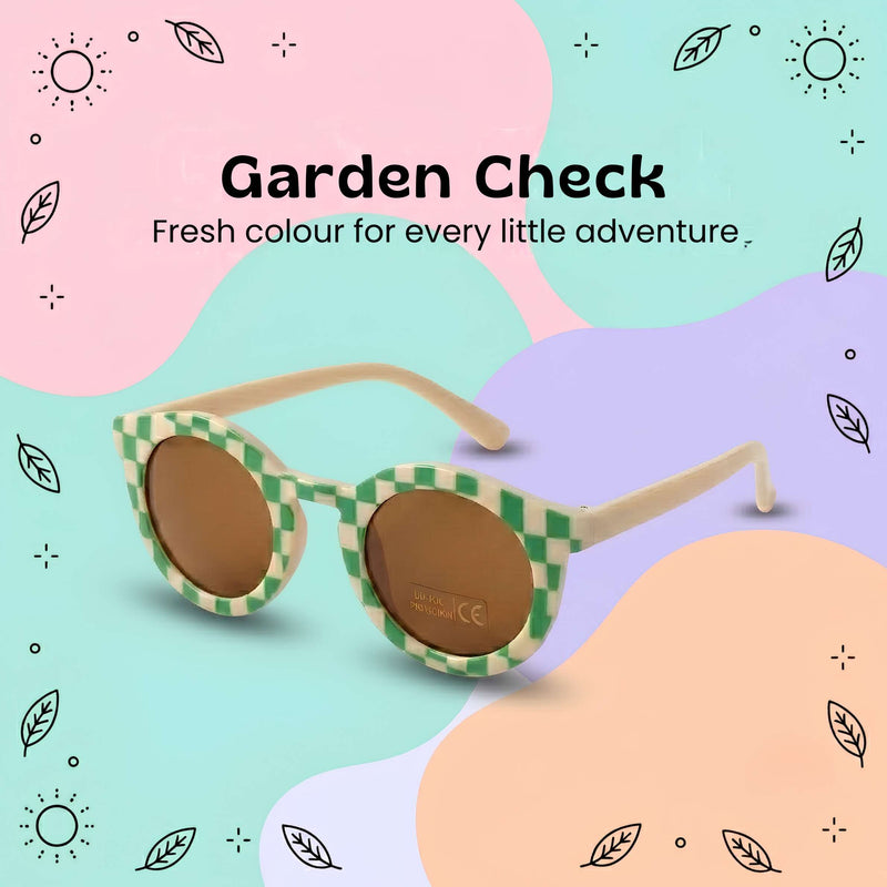 TibaToes Checker Sun Shades
