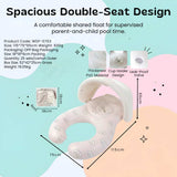 TibaToes™ TogetherFloat Parent & Child Pool Lounger