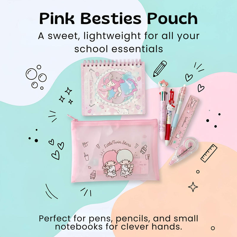 TibaToes™ Kawaii School Supply Pouch