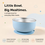 TibaToes™ BearGrip Stainless Steel Suction Bowl