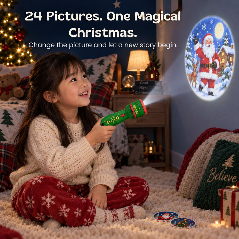 TibaToes™ Christmas Story Flashlight Projector