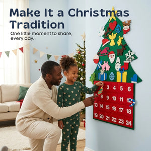 TibaToes™ Felt Christmas Countdown Tree photo 9