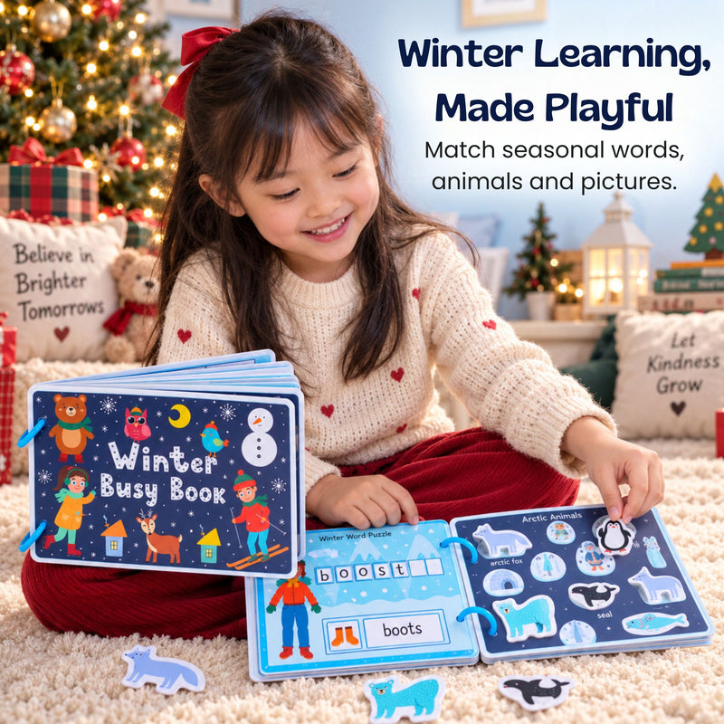 TibaToes™ Winter Busy Book