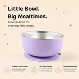 TibaToes™ BearGrip Stainless Steel Suction Bowl