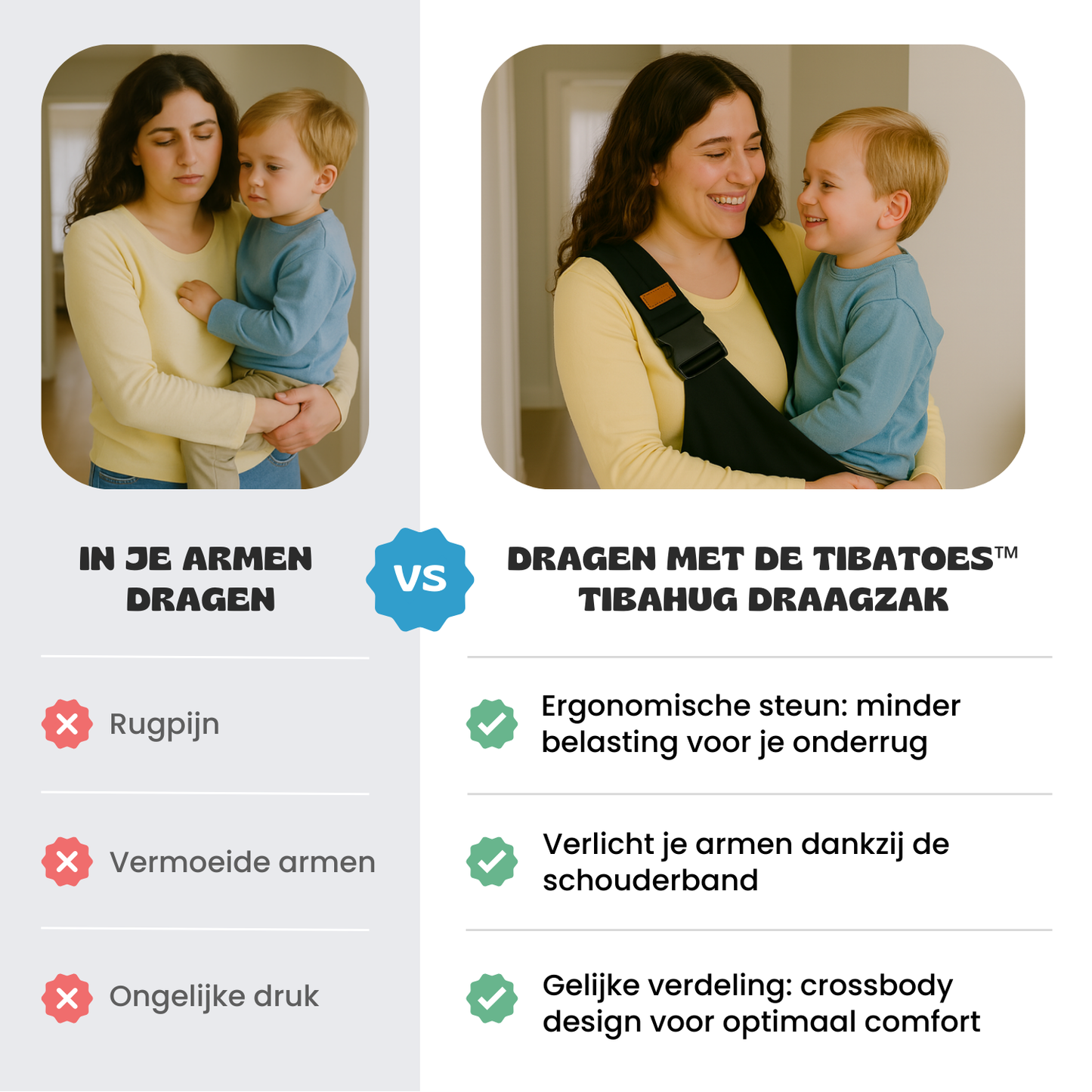 TibaToes™ TibaHug Dragzak