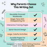 TibaToes™ Trace & Grow Reusable Writing Books