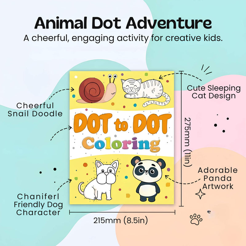 TibaToes™ Dot & Draw Activity Book