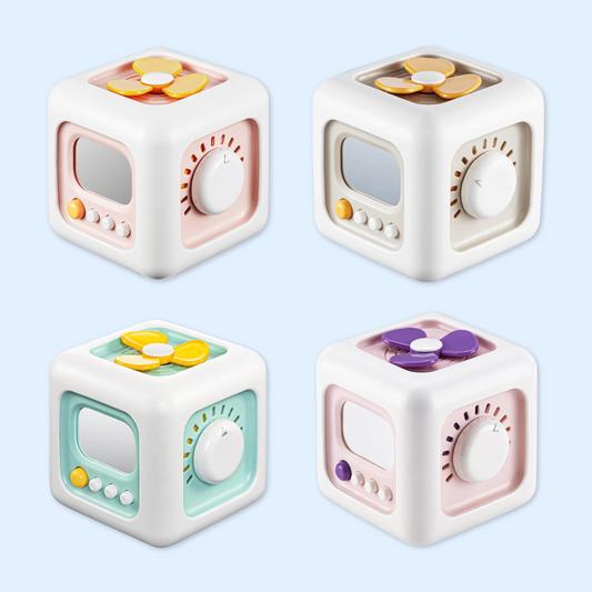 TibaToes™ Montessori Activiteitenkubus