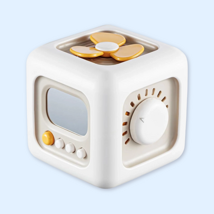 TibaToes™ Montessori Upptagen Kub