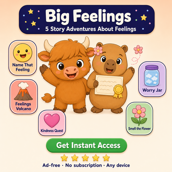 Ravi & Posy's Big Feelings